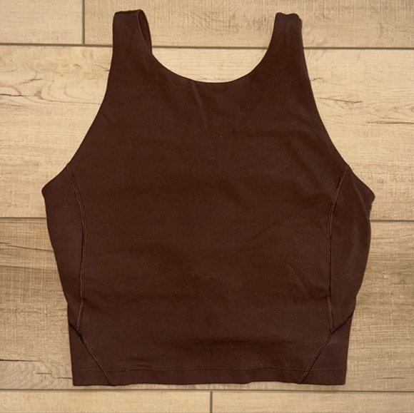 Lululemon Align High-Neck Tank Top In Java, Size 4 - Picture 3 of 5